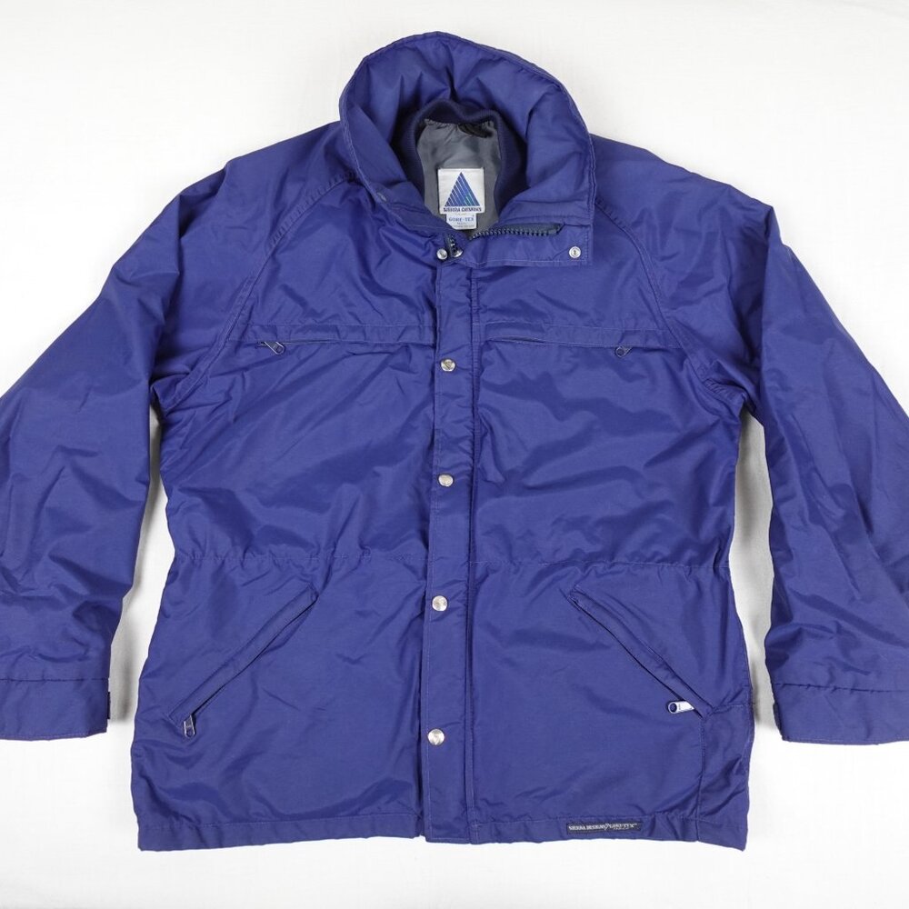 Vintage Sierra Designs Gore Tex Jacket Womens Large Rain Coat Canada Gorpcore